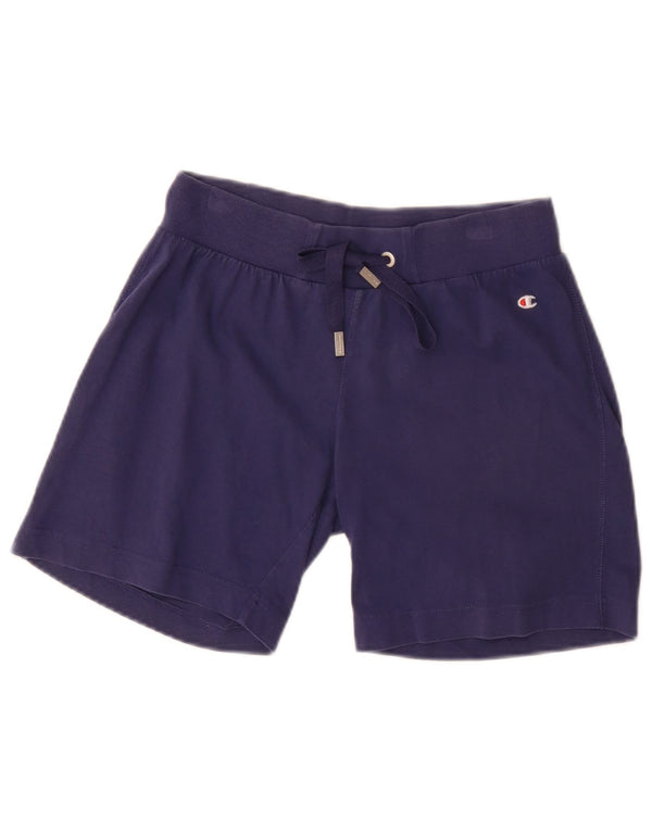 Champion Womens Heritage Classics Sport Shorts UK 10 Male tamnoplave