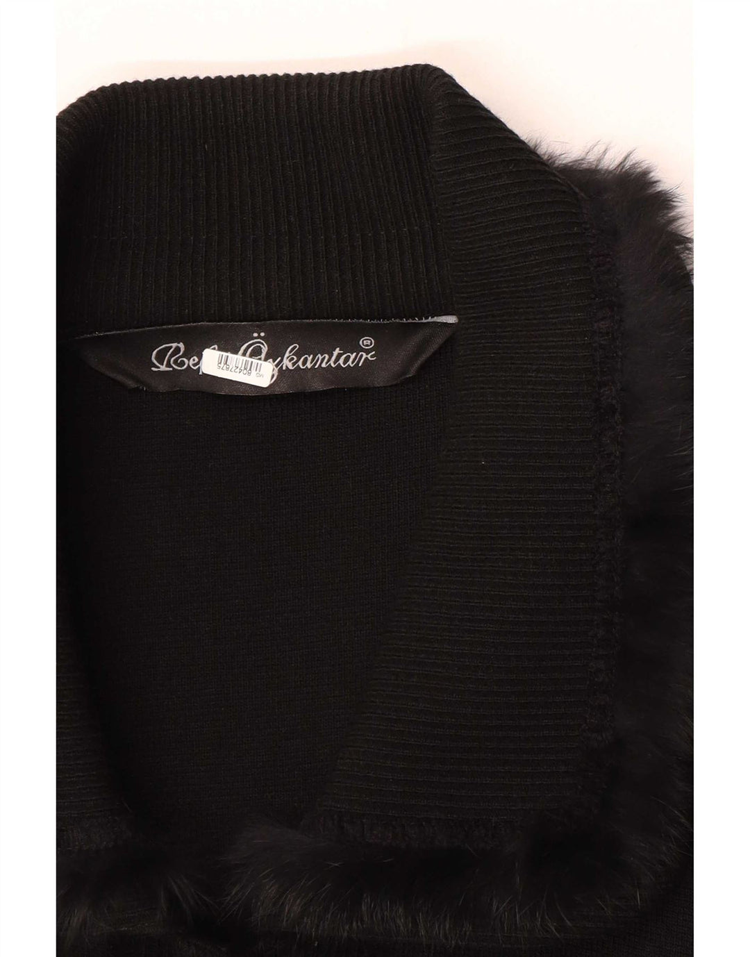 Vintage ženski pleteni kaput UK 16 Large Black Classic