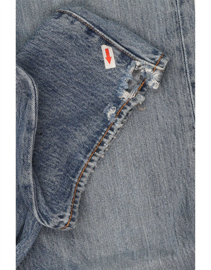 Levi's muške 501 ravne traperice W36 L32 plavi pamuk