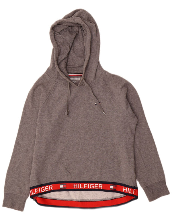 Tommy Hilfiger Ženska majica s kapuljačom s kapuljačom UK 14 srednje sive boje