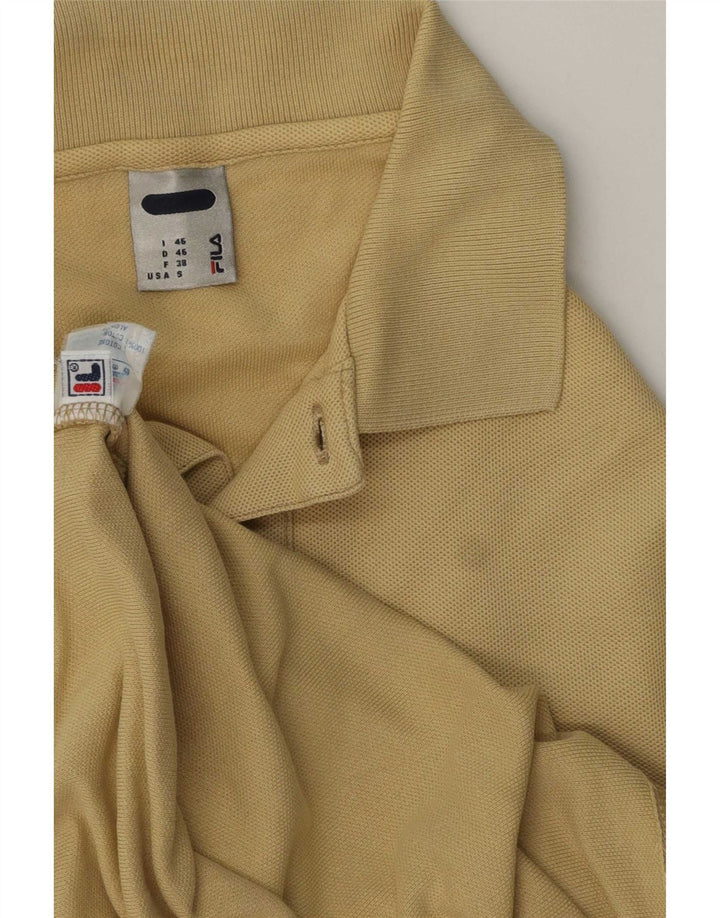 Fila muška polo majica standardnog kroja IT 46 Mala žuta pamuk