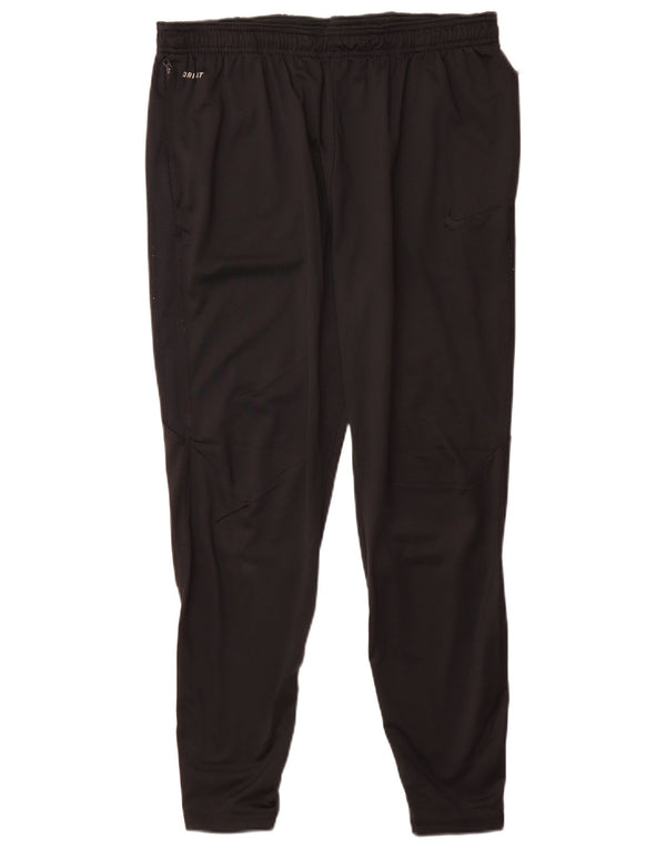 Nike muške hlače za trenirku Dri Fit XL, crni poliester