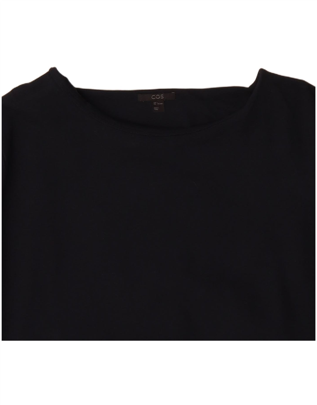 COS ženska haljina tunika UK 16 Velika tamnoplava viskoza