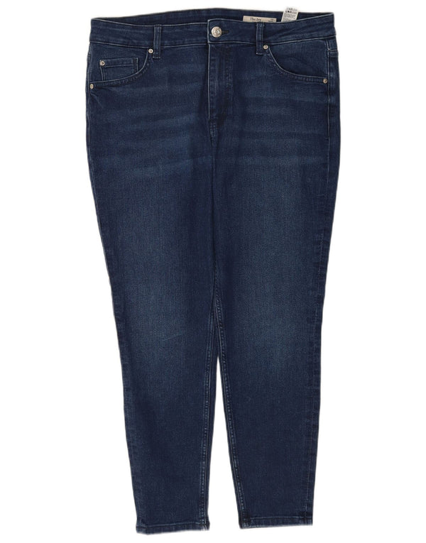 Marks & Spencer Ženske The Ivy Skinny Jeans UK 16 Large W34 L25 Plavi pamuk
