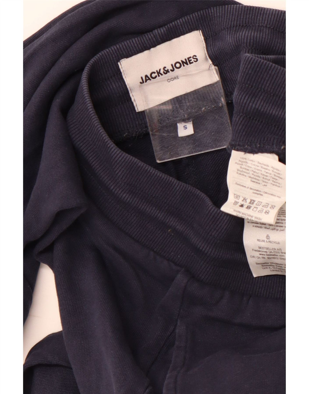 JACK & JONES Muška trenirka Hlače Joggers Male tamnoplave pamučne