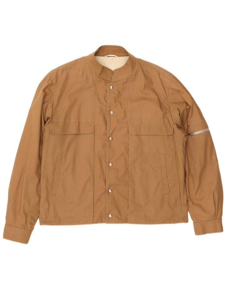 Sportman Mens Bomber Jacket IT 48 Medium Brown