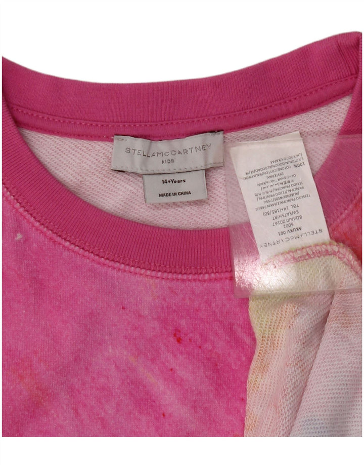 STELLA MCCARTNEY Pulover za djevojčice 14-15 godina Višebojni Tie Dye