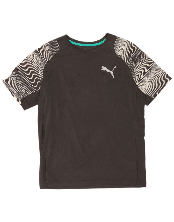 PUMA muška majica s grafičkim motivima srednje sivi geometrijski poliester
