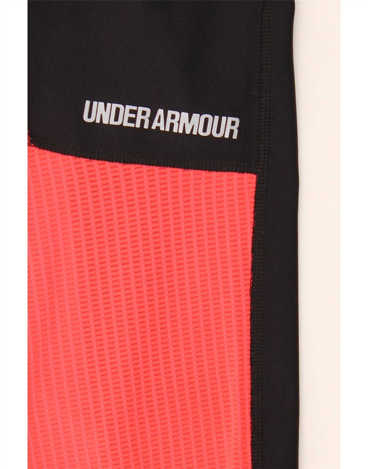 Under Armour ženske grafičke tajice UK 12 srednje crne boje