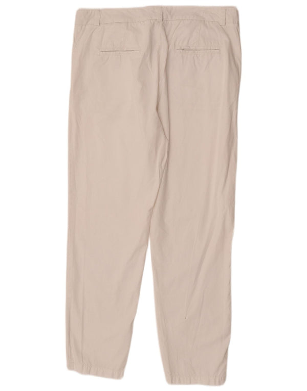 Marks & Spencer ženske ravne chino hlače UK 14 Large W34 L29 Bijele
