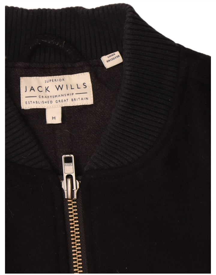 Jack Wills muška bomber jakna UK 38 Srednje tamnoplava vuna