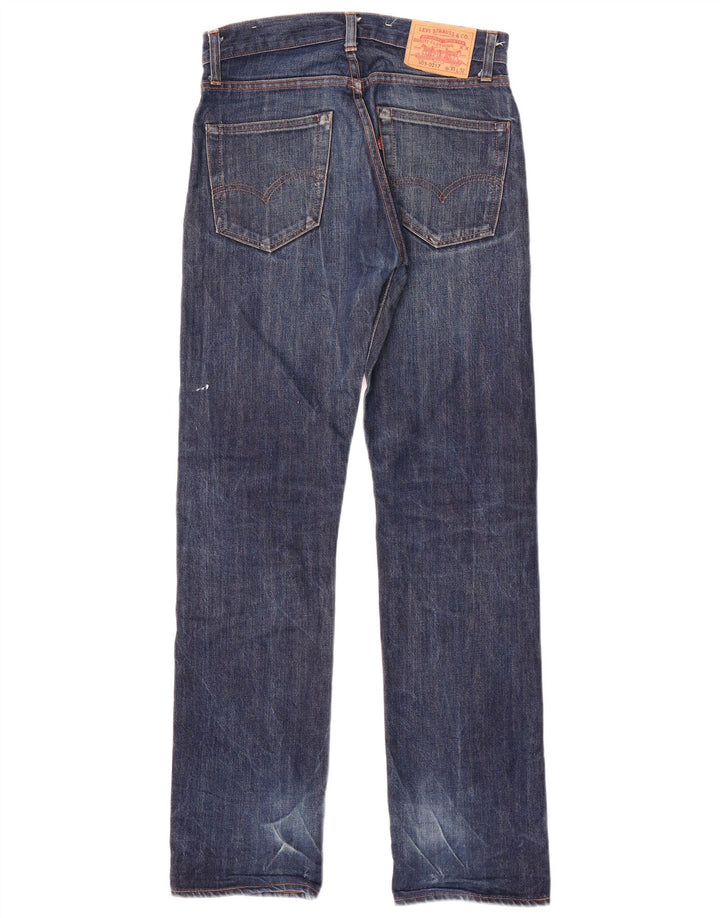 Levi's muške 505 ravne traperice W30 L32 tamnoplavi pamuk
