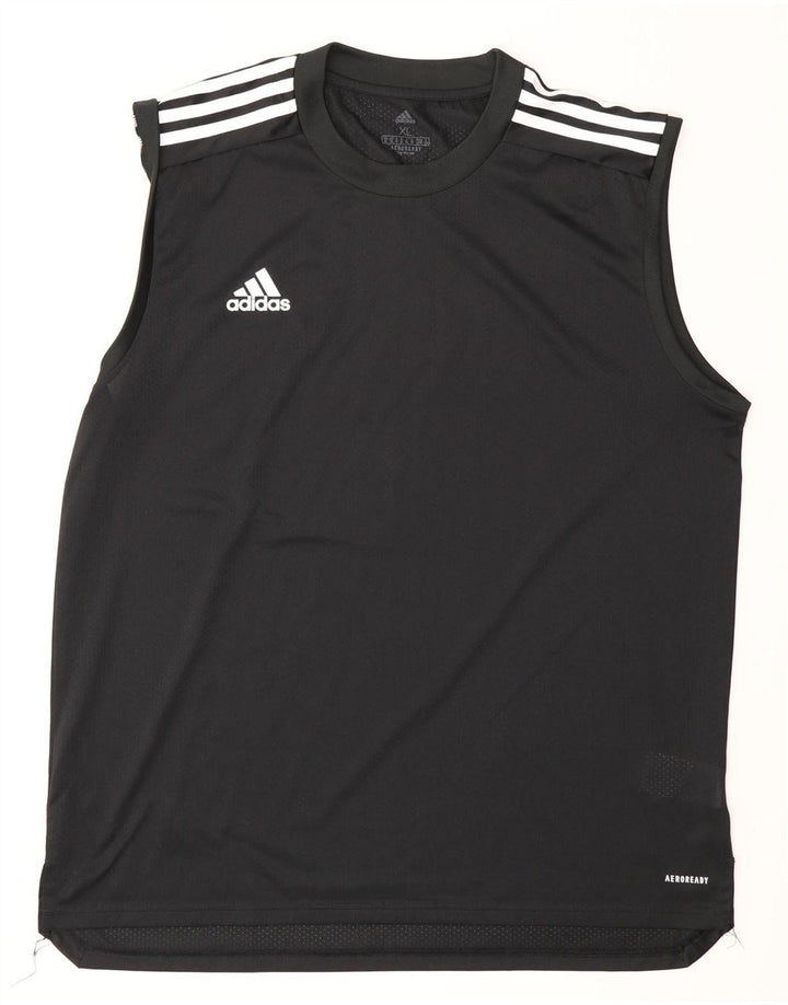 Adidas muški prsluk Aeroready Top XL crni poliester