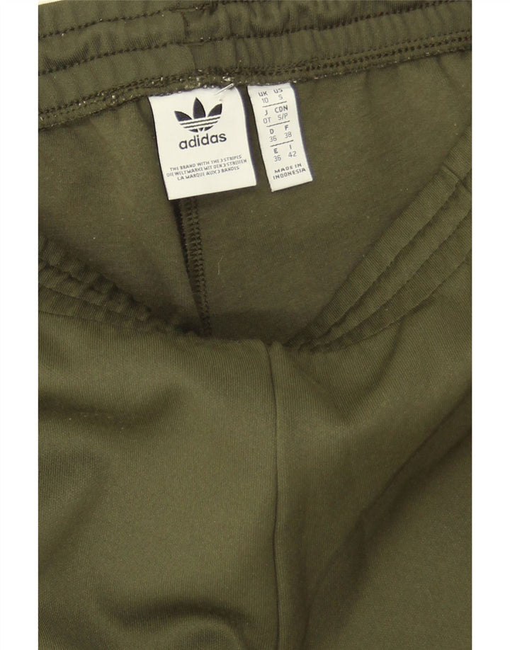 Adidas ženske hlače za trenirku UK 10 male kaki poliester