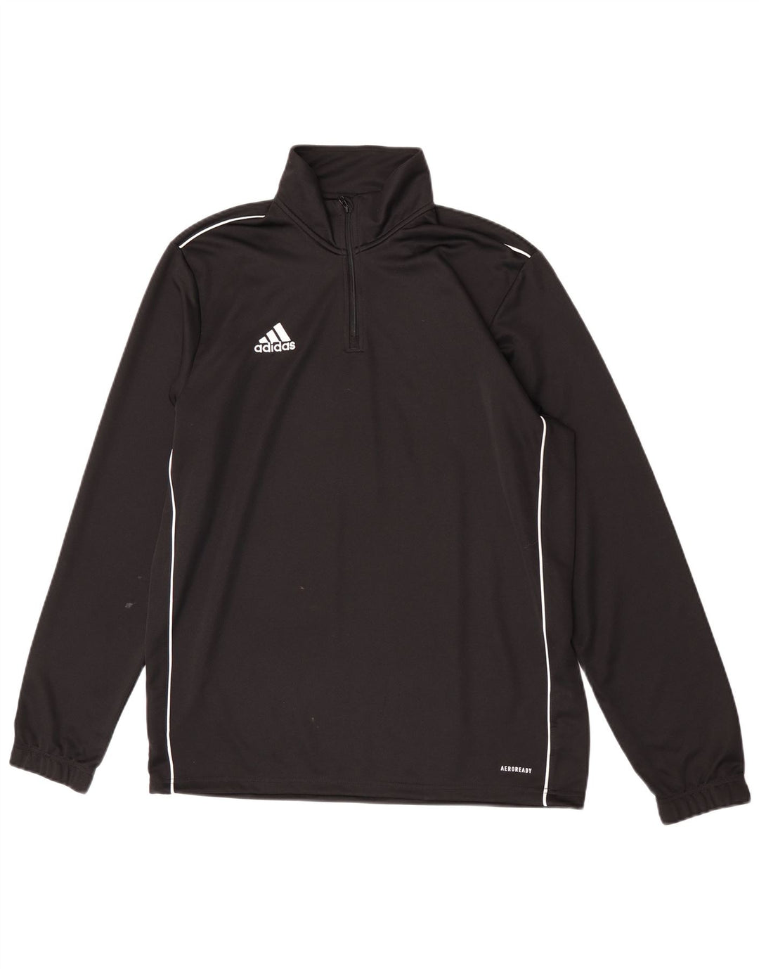 Adidas muška trenirka Aeroready zip izrez gornji dio velike crne poliesterske
