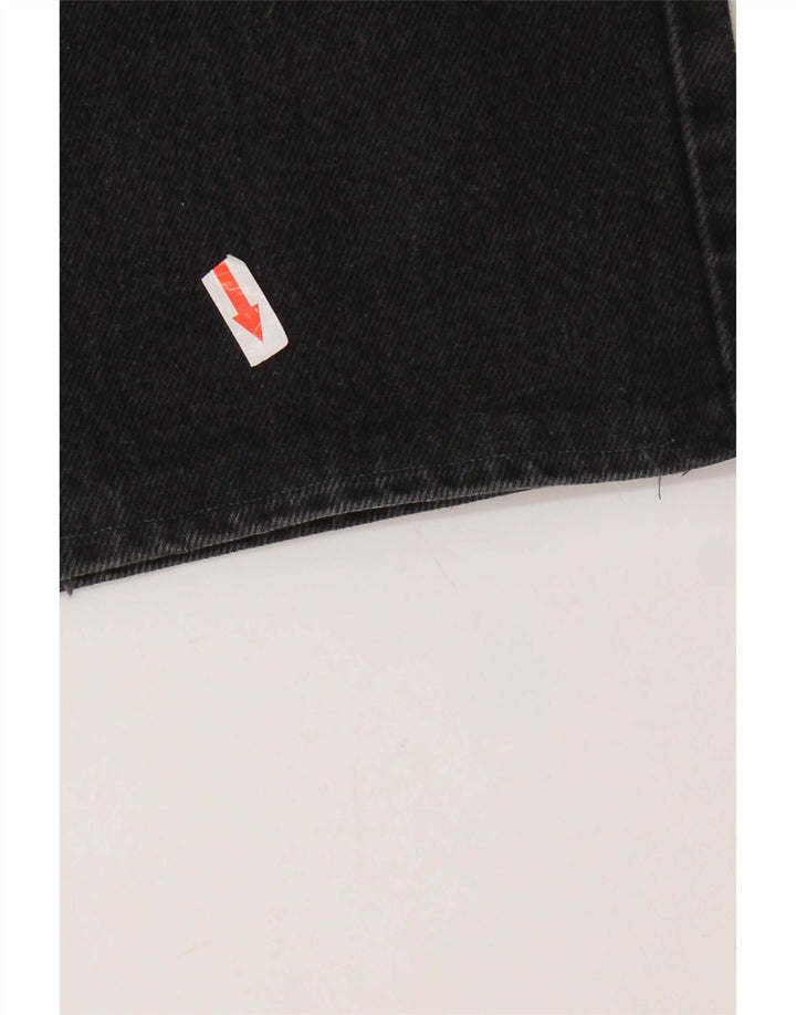 Lee Mens Chicago Straight Jeans W34 L29 crni pamuk