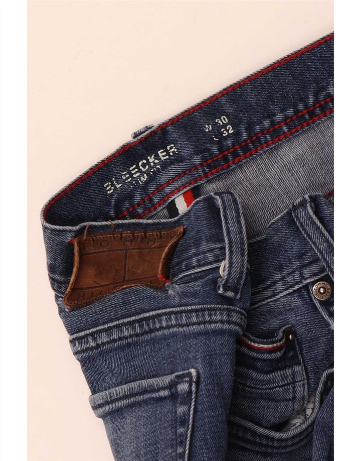 Tommy Hilfiger Ženske Bleecker uske traperice W30 L32 Plavi pamuk