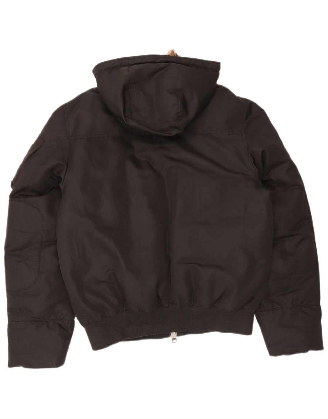 Benetton muška podstavljena jakna s kapuljačom IT 50 Large Black