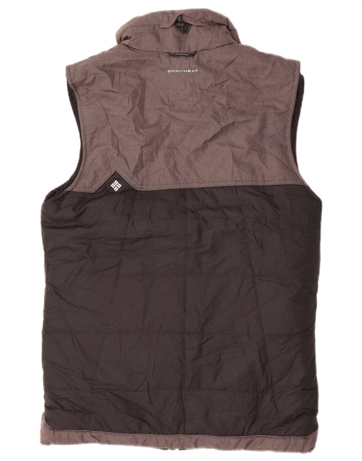 COLUMBIA Ženska Omni-Shield Padded Gilet UK 10 Small Black Colourblock