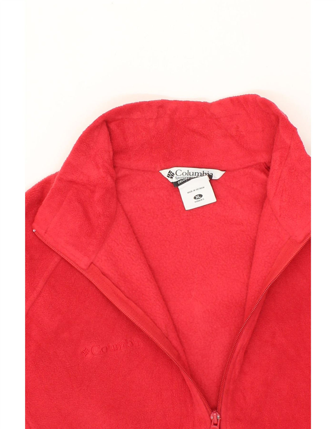 COLUMBIA Womens Fleece Jacket UK 18 XL Pink Polyester Vintage Columbia and Second-Hand Columbia from Messina Hembry 