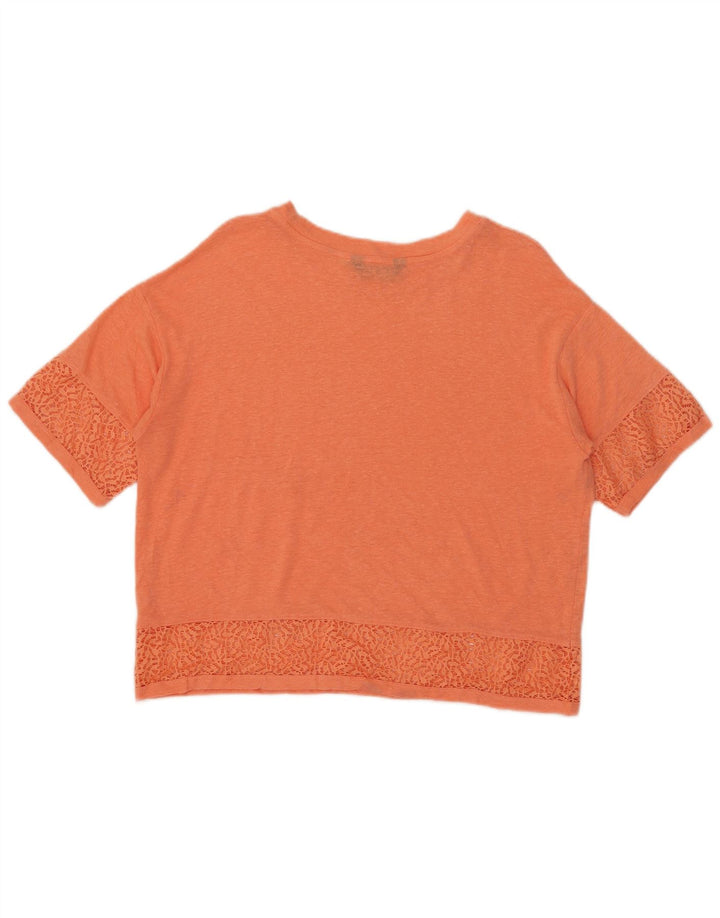Marks & Spencer ženska gornja majica kratkih rukava UK 10 Small Orange
