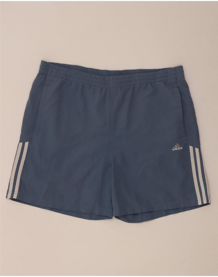 Adidas muške sportske kratke hlače veliki plavi poliester