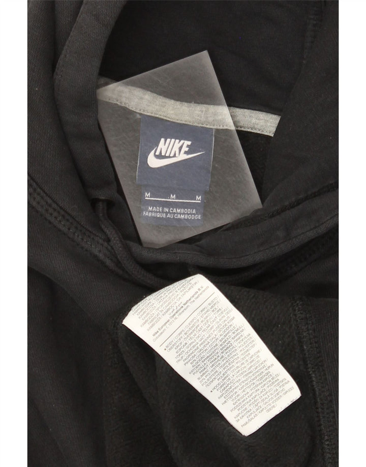 Nike muška majica s kapuljačom Srednje crni pamuk
