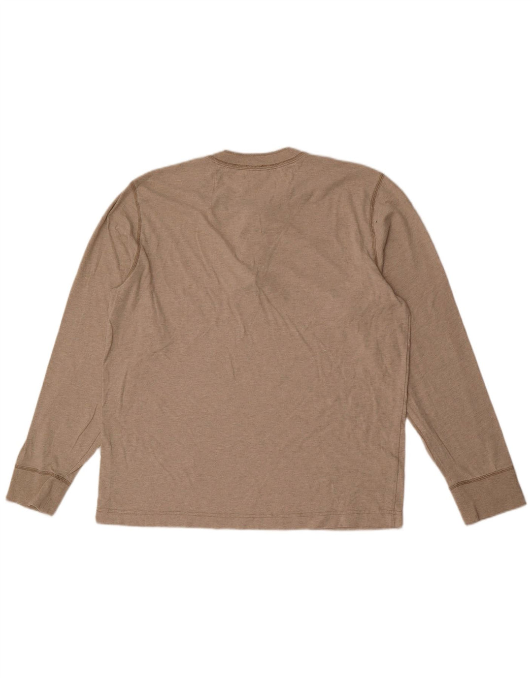 Eddie Bauer muška majica dugih rukava, veliki bež pamuk