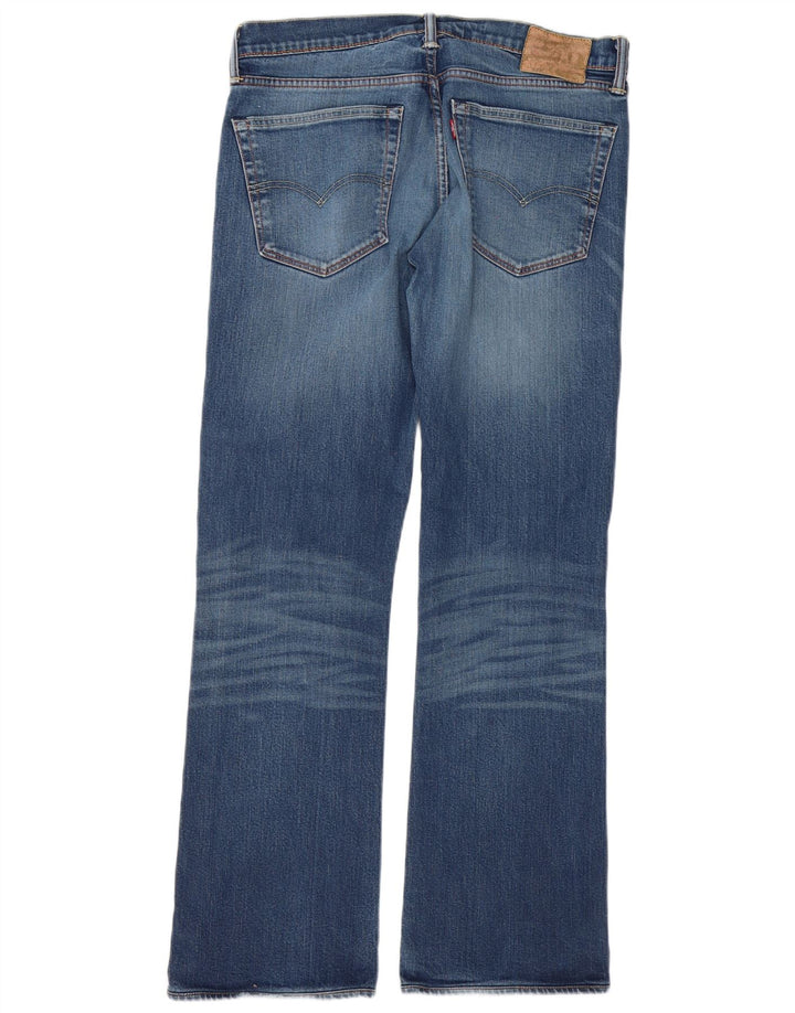 Levi's muške 521 Bootcut traperice W36 L32 plavi pamuk