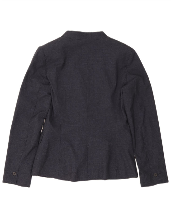 Zara ženski sako s 1 gumbom EU 38 mali tamnoplavi poliester