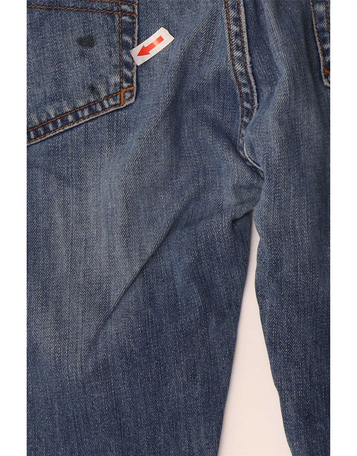 Armani Mens J45 Regular Straight Jeans W38 L34 Plavi pamuk
