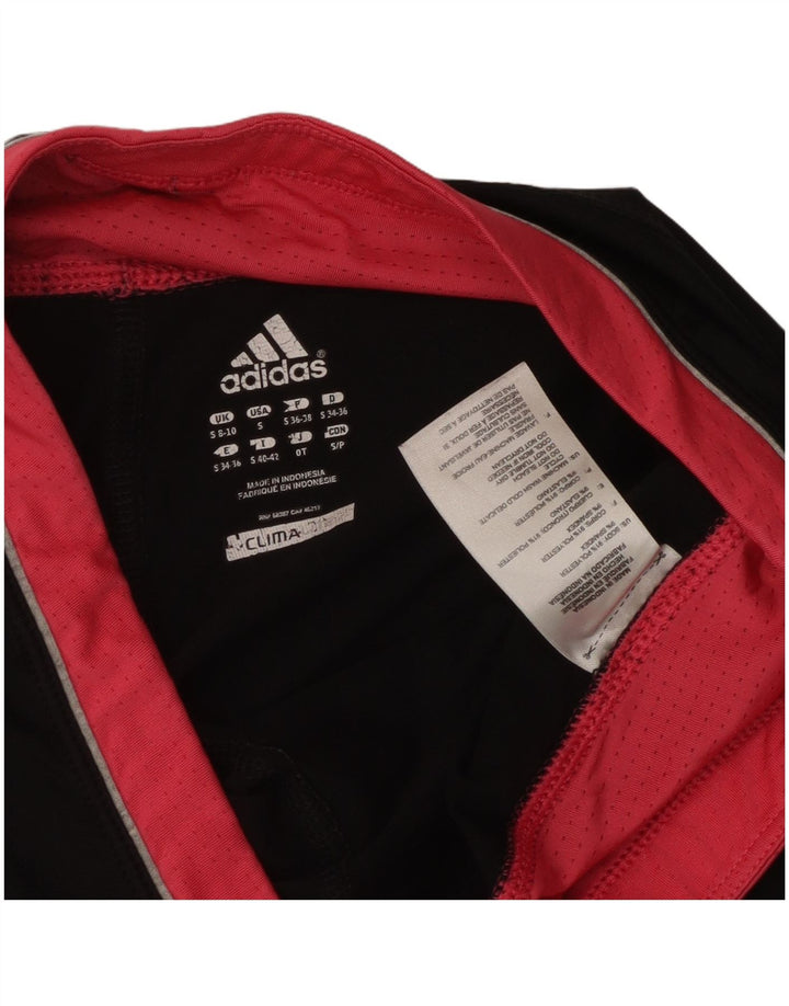 ADIDAS ženske Climalite Capri tajice UK 8/10 male crne poliesterske