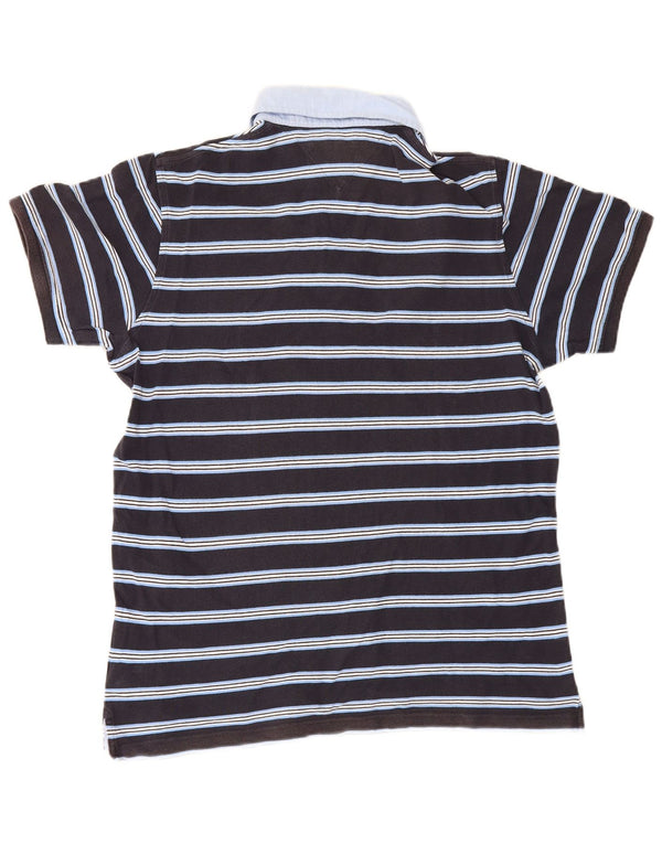 Tommy Hilfiger muška uska ragbi polo majica XL, pamuk na crne pruge