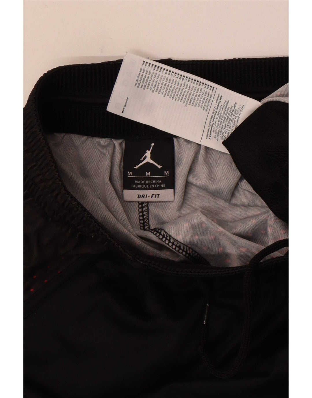 Jordan muške Dri Fit sportske kratke hlače srednje crne boje od poliestera