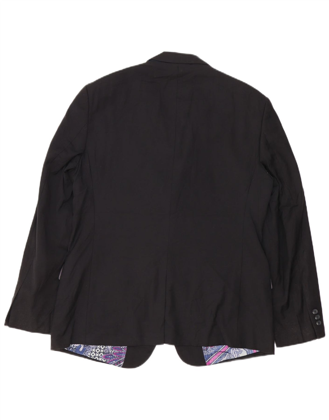 TED BAKER Muška jakna s 2 gumba UK 42 XL crna vuna