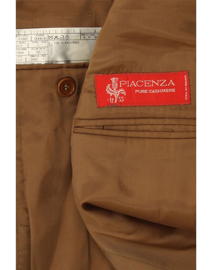 Piacenza Muška jakna sa 3 gumba IT 50 veliki bež kašmir