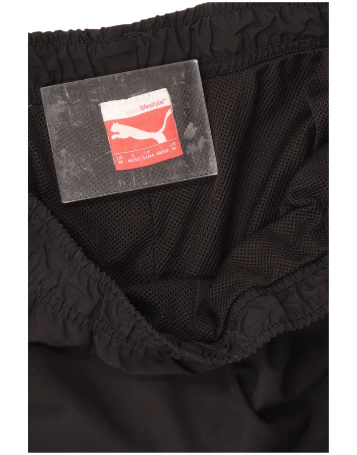 PUMA muške Graphic Capri trenirke srednje crne