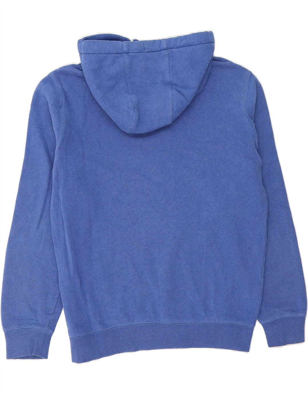 CREW CLOTHING Mens Hoodie Jumper Medium Blue Cotton Vintage Crew Clothing and Second-Hand Crew Clothing from Messina Hembry 