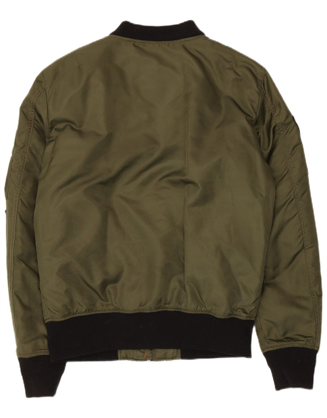 Superdry muška vojna bomber jakna UK 38, srednji kaki najlon