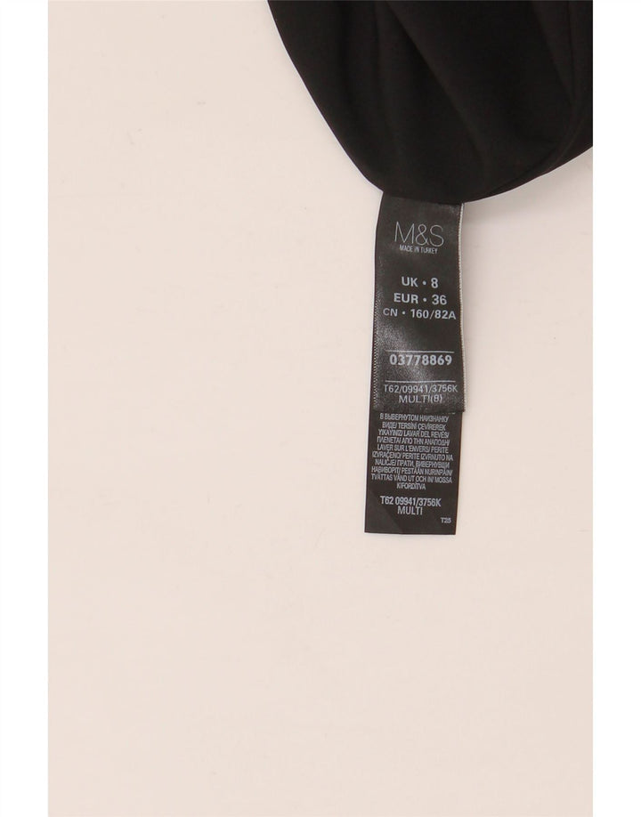 Marks & Spencer ženska haljina A-kroja UK 8 Mali višebojni poliester