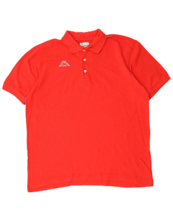 Kappa muška polo majica XL crveni pamuk