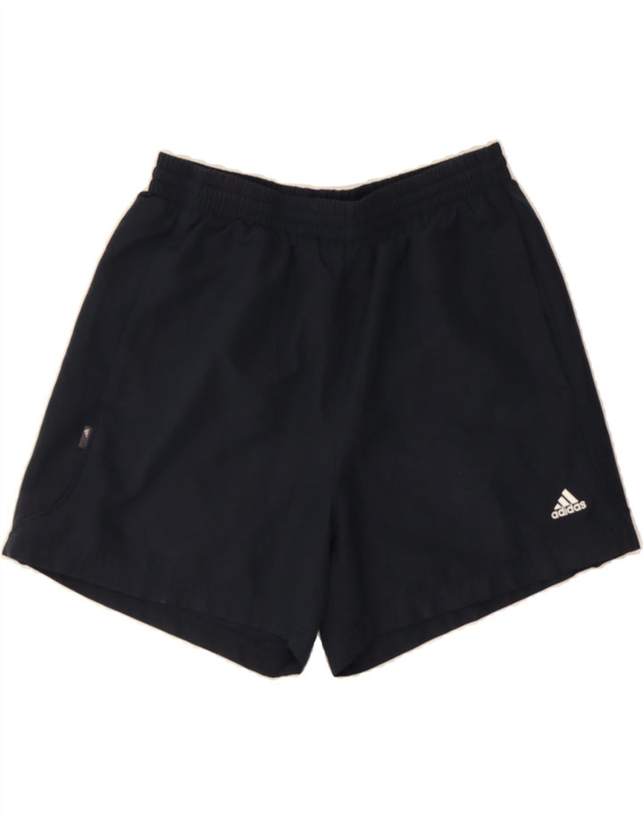 ADIDAS Mens Sport Shorts Medium  Navy Blue Polyester Vintage Adidas and Second-Hand Adidas from Messina Hembry 