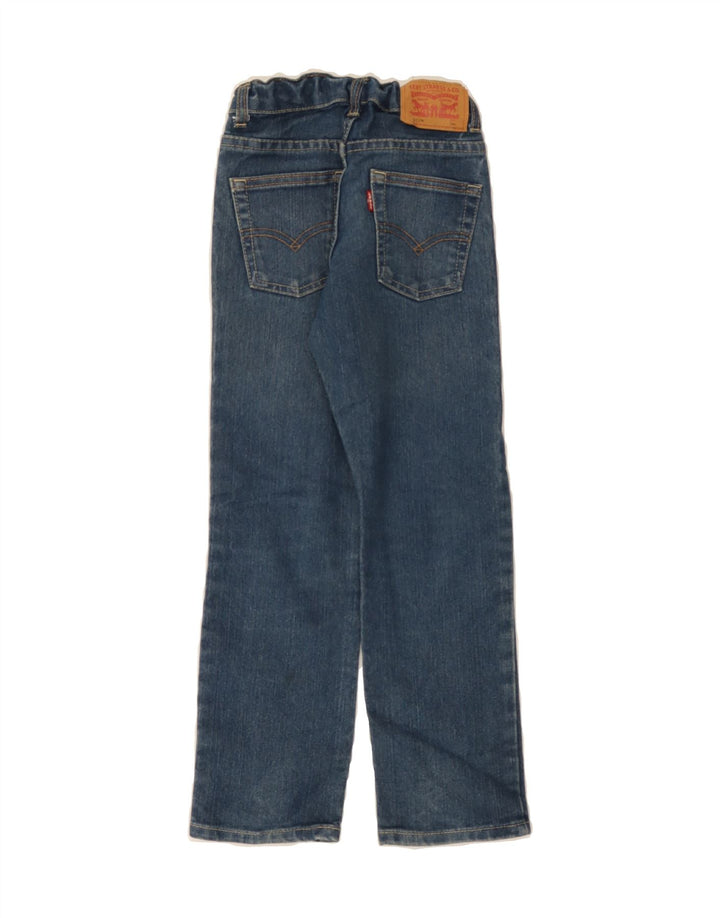 LEVI'S Boys 511 Slim Jeans 6-7 Years W24 L20 Blue Cotton Vintage Levi's and Second-Hand Levi's from Messina Hembry 