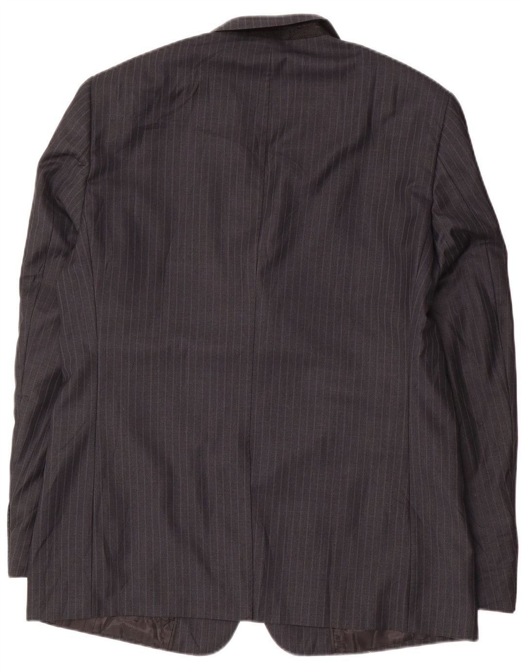 Giorgio Santi muško dvodijelno odijelo s 3 gumba IT 52 XL W34 L33 crno na pruge