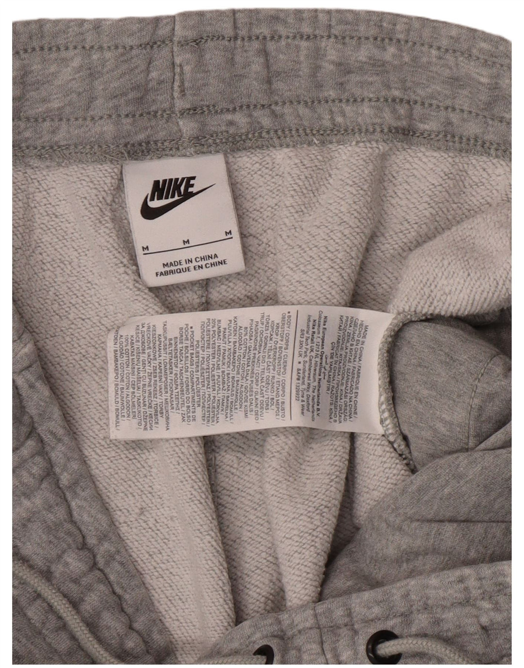 NIKE Ženska trenirka Hlače Joggers UK 14 Srednje sivi pamuk