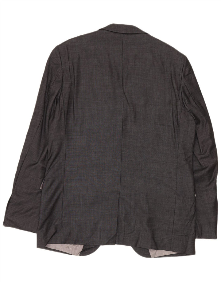 Dkny muška jakna klasičnog kroja s 2 gumba UK 42 XL siva vuna