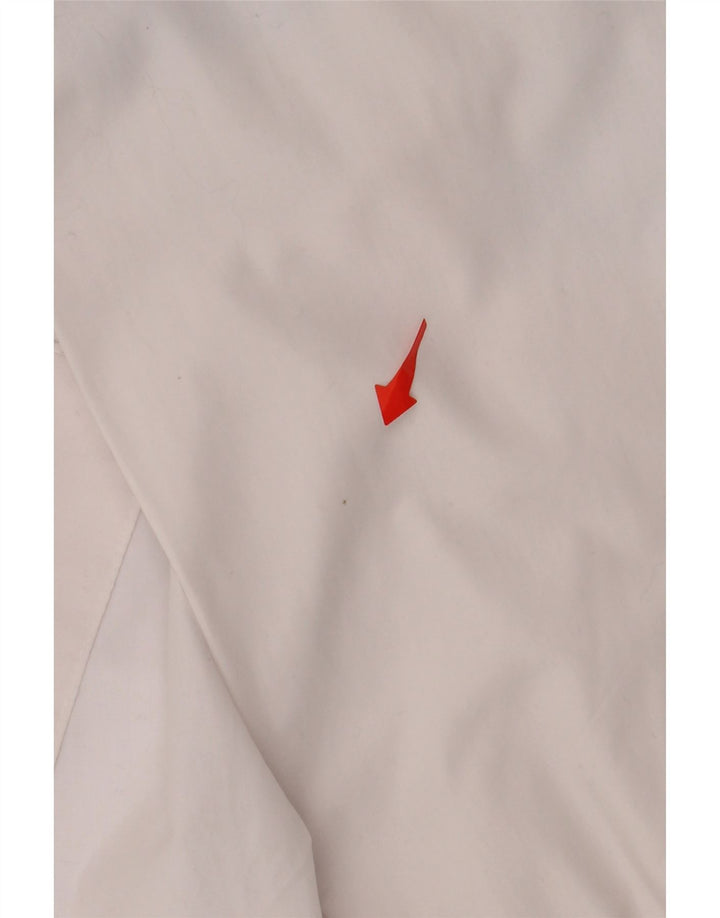 VINTAGE Mens Pullover Tracksuit Top Jacket XL White Colourblock