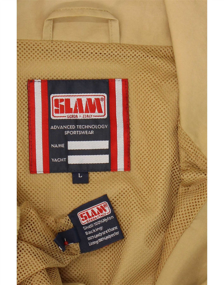 Slam Muška kišna jakna UK 40 Large Beige Poliurethan