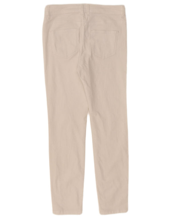 Marks & Spencer ženske jegging ležerne hlače UK 10 male W30 L29 bijele
