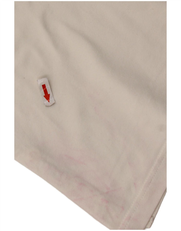Nike ženska skraćena polo majica UK 10/12 Srednje bijela